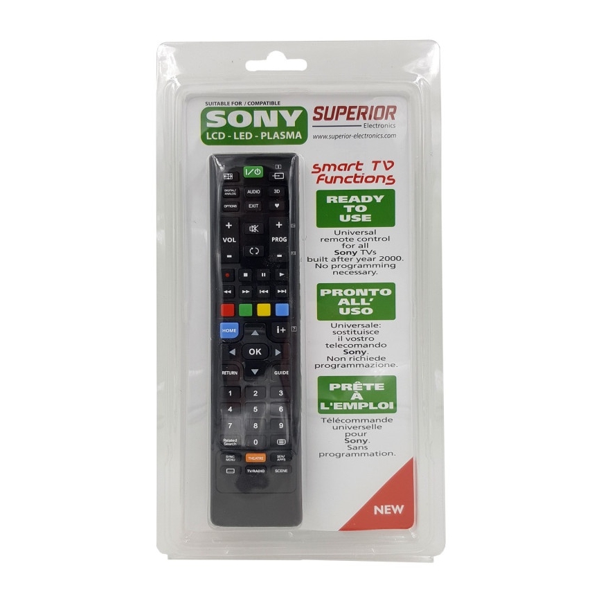 MK FLORIA Superior RC UNI TV SONY - Змінний пульт дистанційного керування для телевізорів марки SONY