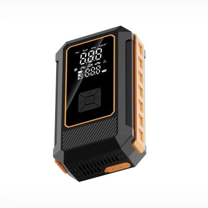 Многофункциональное пуско-зарядное устройство с компрессором 8000 мАч