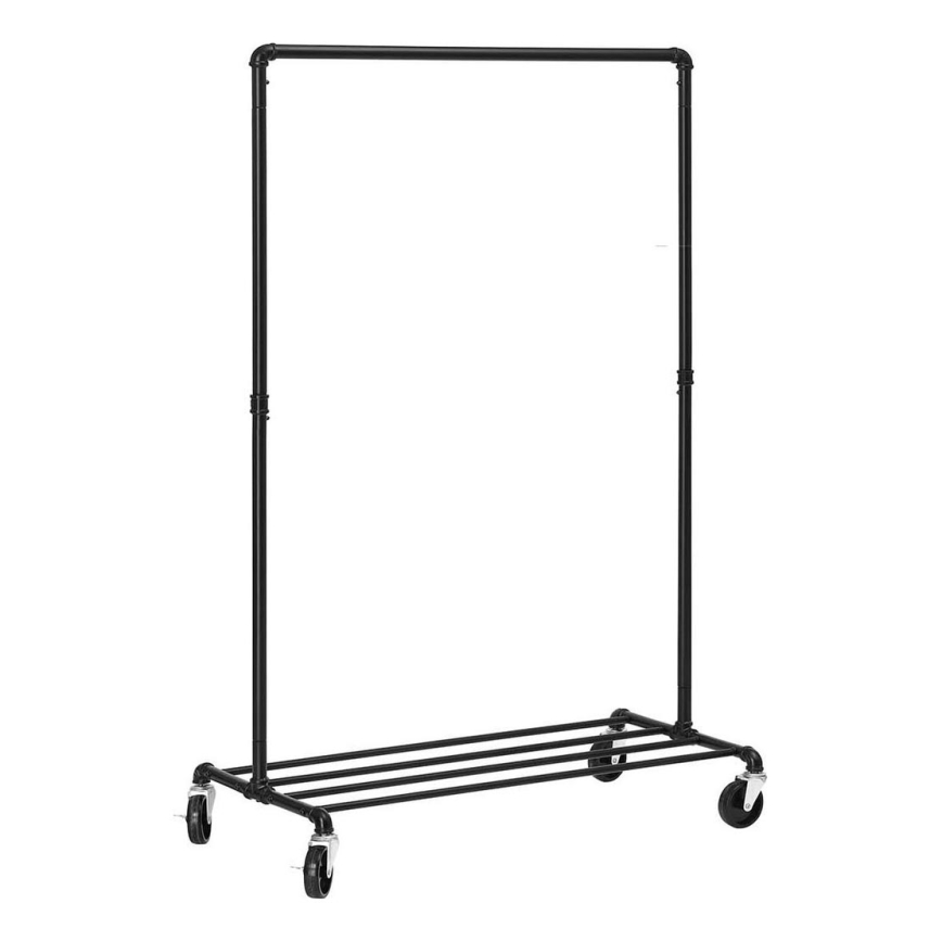 Мобильная напольная вешалка LINEA чёрная