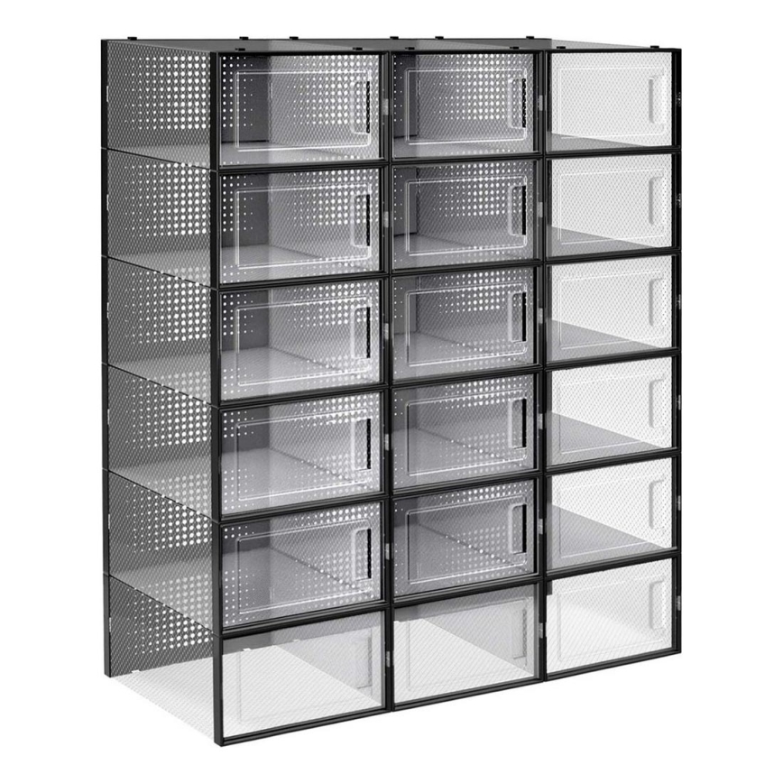 Модульний стелаж з відсіками BOXIFY — чорний