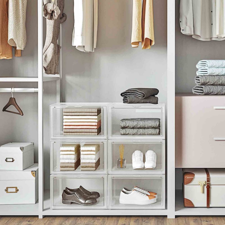 Модульный стеллаж с ячейками BOXIFY, белый