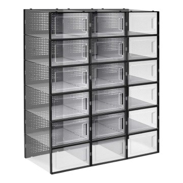 Модульный стеллаж с отделениями BOXIFY черный