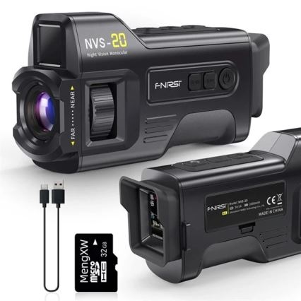 Монокуляр з нічним баченням 6x25 2000 mAh