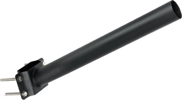 Монтажний кронштейн для зовнішнього освітлення BASE, діаметром 48 мм, чорний