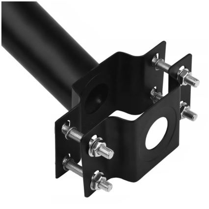 Монтажний кронштейн для зовнішнього освітлення BASE, діаметром 48 мм, чорний