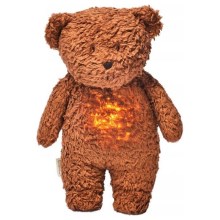 Moonie - Детский ночник медвежонок коричневый