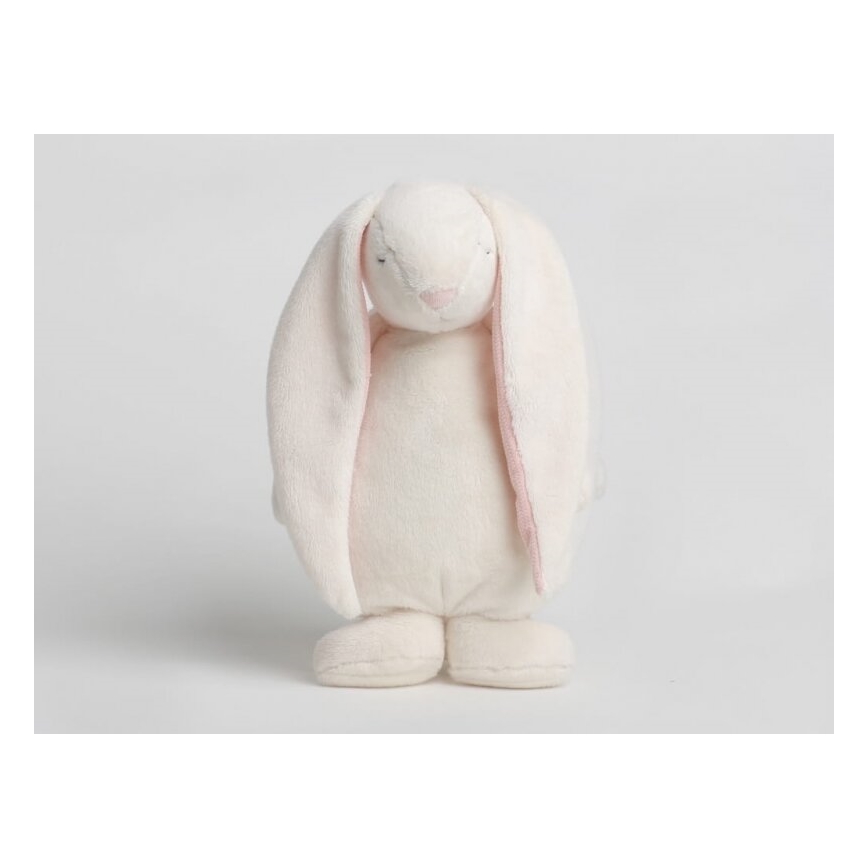 Moonie - Іграшка-комфортер з мелодією і світлом 2.0 зайчик powder