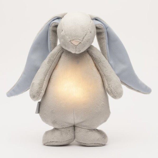 Moonie - Іграшка-комфортер з мелодією і світлом 2.0 зайчик sky