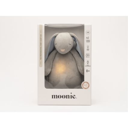 Moonie - Іграшка-комфортер з мелодією і світлом 2.0 зайчик sky