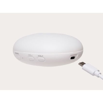 Moonie - Іграшка-комфортер з мелодією і світлом зайчик 2.0 organic grey