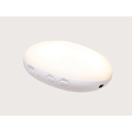 Moonie - Іграшка-комфортер з мелодією і світлом зайчик 2.0 organic sand