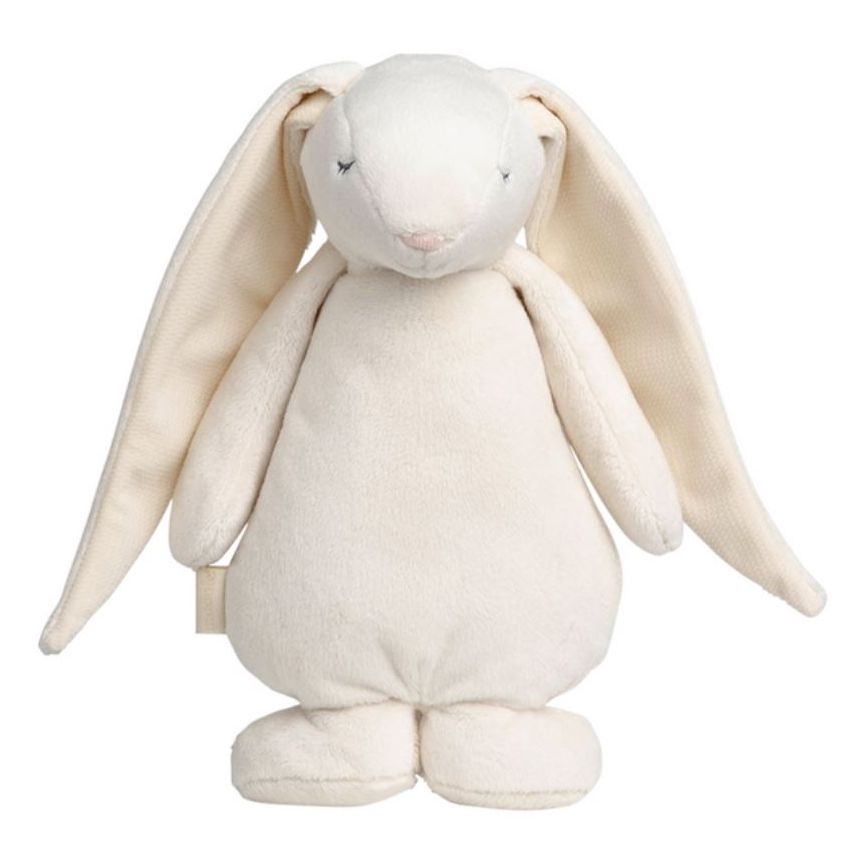 Moonie - Іграшка-комфортер з мелодією і світлом зайчик кремовий