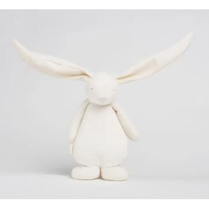 Moonie - Іграшка-комфортер з мелодією і світлом зайчик кремовий