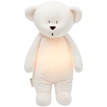 Moonie - Игрушка для засыпания с музыкой и светом медвежонок кремовый