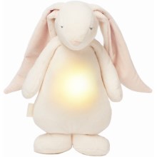 Moonie - Игрушка для засыпания с музыкой и светом кролик powder