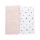 MOTHERHOOD - Муслиновое покрывало 2 шт. Pink Squares 100x120 см