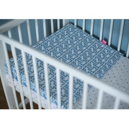 MOTHERHOOD - Ортопедична подушка 60x45 см, 0-6 місяців синій