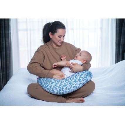 MOTHERHOOD - Подушка для годування CLASSICS синій