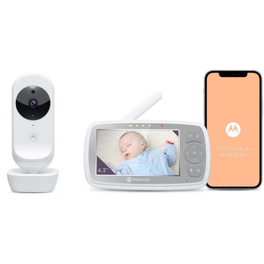 Motorola VM44 - Умная аккумуляторная радионяня Wi-Fi