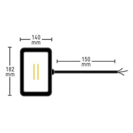 Müller-Licht - LED RGBW Вуличний прожектор з регулюванням яскравості LED/10W/230V IP65 + пульт дистанційного керування