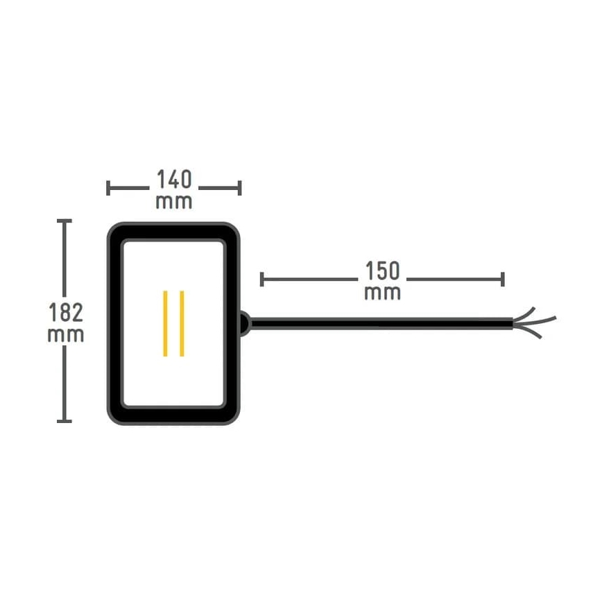 Müller-Licht - LED RGBW Вуличний прожектор з регулюванням яскравості LED/10W/230V IP65 + пульт дистанційного керування