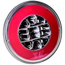 Мультифункціональна LED фара заднього ходу MULTI LED/2,5W/12-24V IP67 червоний
