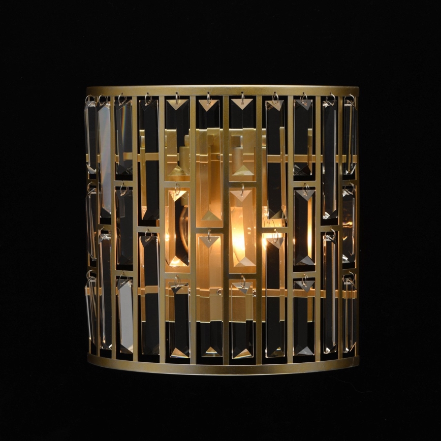 MW-LIGHT 121020102 - Кришталевий настінний світильник MONARCH 2xE14/40W/230V