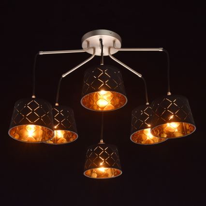 MW-LIGHT - Пристельова люстра MEGAPOLIS 6xE27/40W/230V