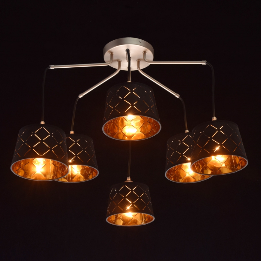 MW-LIGHT - Пристельова люстра MEGAPOLIS 6xE27/40W/230V