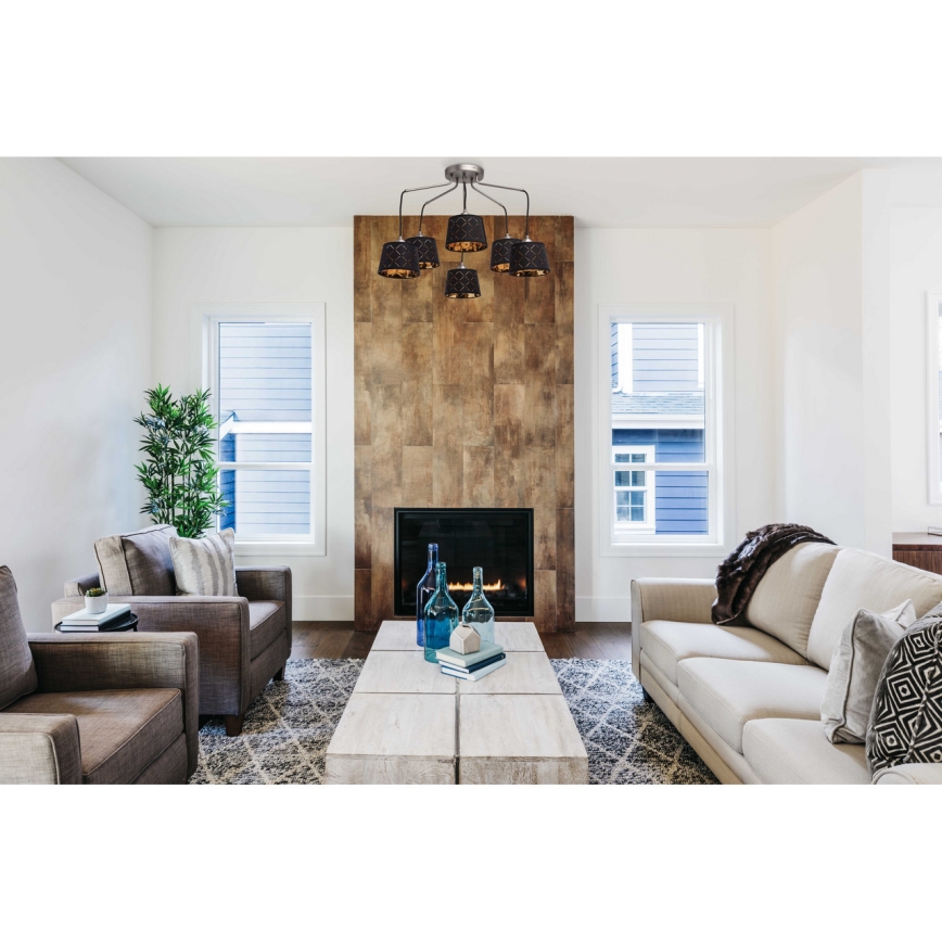 MW-LIGHT - Пристельова люстра MEGAPOLIS 6xE27/40W/230V