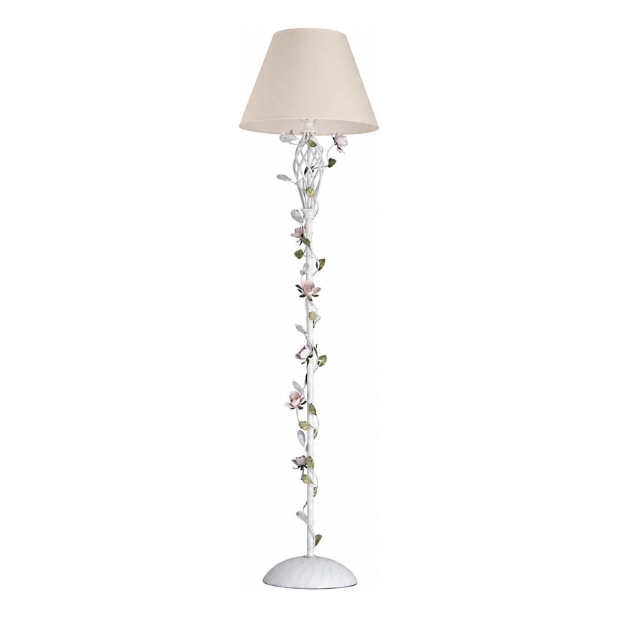 MW-LIGHT - Торшер FLORA 1xE27/40W/230V белый/кремовый
