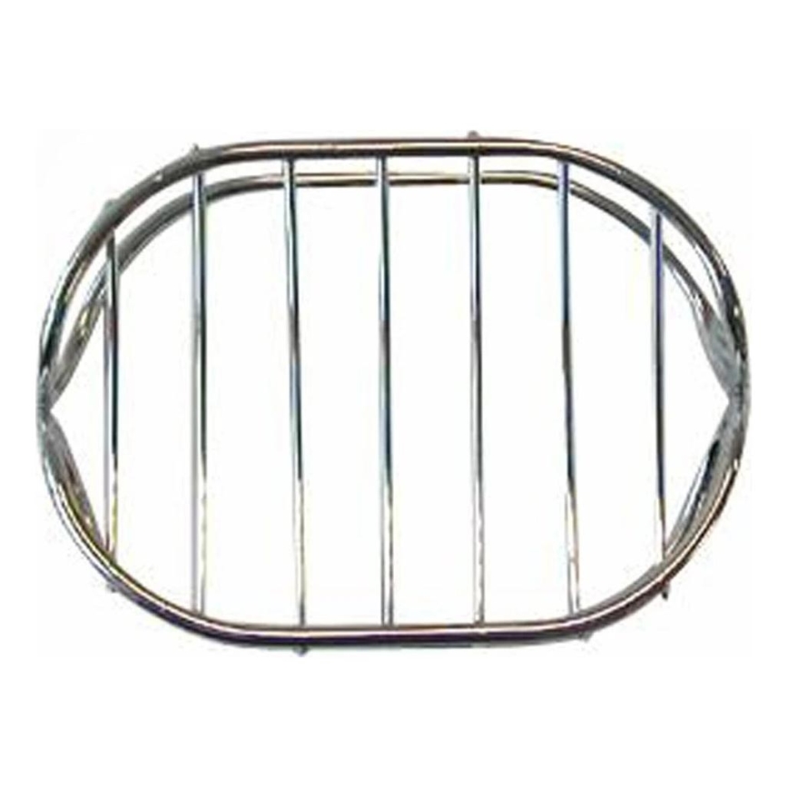 Мыльница проволочная 8,4x10,7 см, хром глянцевый