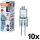 Набір 10x лампочок для духовки HALOSTAR G4/20W/12V 2700K - Osram