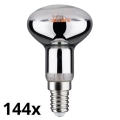 НАБІР 144x Світлодіодна прожекторна лампочка R50 E14/3,8W/230V 2700K