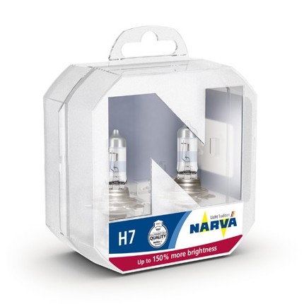 НАБІР 2x Автомобільна лампа H7 PX26d/55W/12V - Narva 48071RPNVAS2