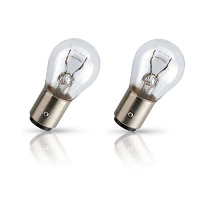 НАБІР 2x Автомобільна лампа Philips VISION 12499CP BAY15d/5W/12V