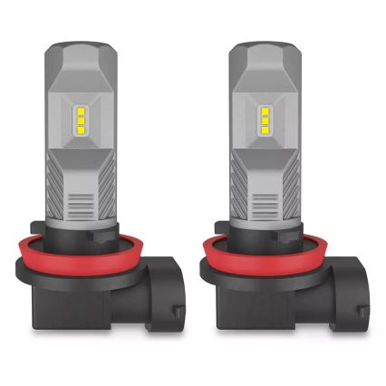 НАБІР 2x LED Автомобільна лампа H8/H11/H16 PGJ19-X/8,2W/12V 6000K - Osram