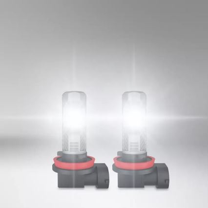 НАБІР 2x LED Автомобільна лампа H8/H11/H16 PGJ19-X/8,2W/12V 6000K - Osram