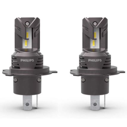 НАБІР 2x LED Автомобільна лампочка 11342 U2500 CX H4/H19 P43t-38/PU43t-3/20W/12V 6000K