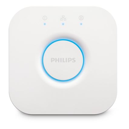 Набір 2x світлодіодних ламп з регулюванням яскравості Philips Hue WHITE AMBIANCE GU10/4,2W/230V 2200-6500K + Hue bridge
