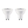 НАБІР 2x LED Лампочка PAR16 GU10/4,7W/230V 2700K - Attralux