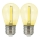 НАБІР 2x LED Лампочка PARTY E27/0,3W/36V жовта