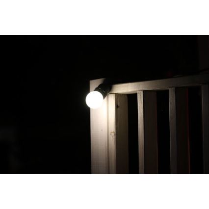 НАБІР 2x LED Лампочка PARTY E27/0,5W/36V білий