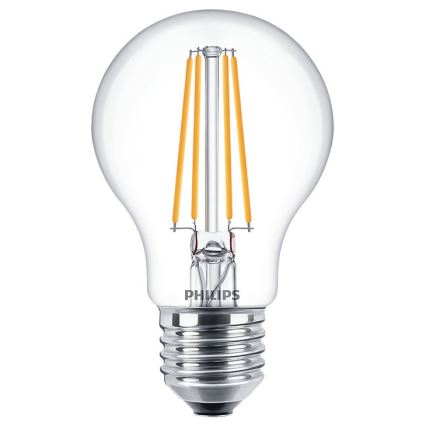 НАБІР 2x LED Лампочка VINTAGE Philips E27/7W/230V 2700K