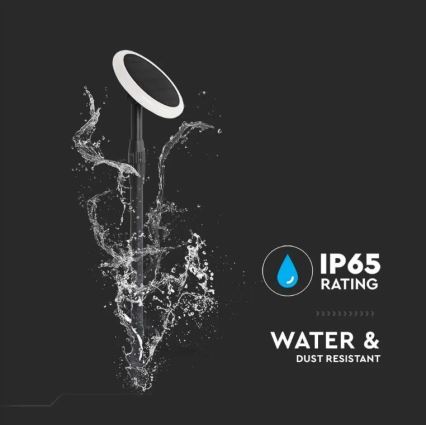 НАБІР 2x LED Регульована лампа на сонячній батареї GARDEN LED/3W/5V 42-80 см 4000K IP65 1000 mAh