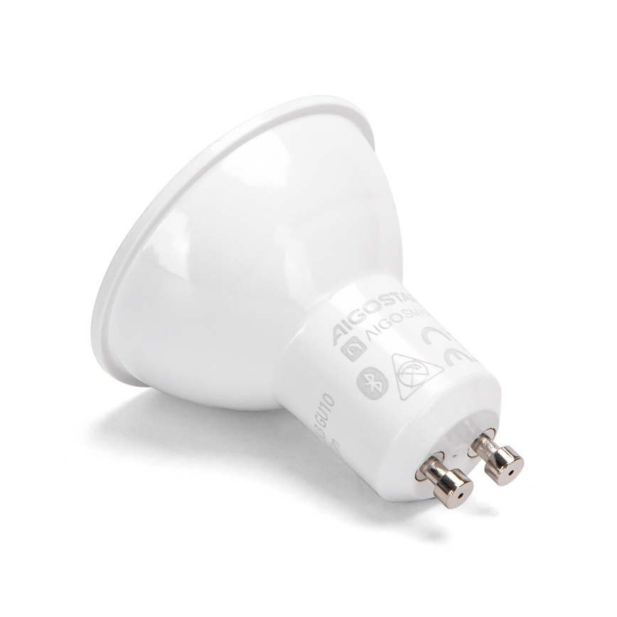НАБІР 2x LED RGBW Лампочка з регулюванням яскравості MESH Smart GU10/6,5W/230V 2700-6500K + пульт дистанційного керування - Aigostar