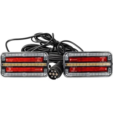 НАБІР 2x LED Світло для причепа з динамічним миготливим сигналом LED/12-24V IP65