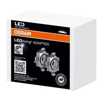 НАБІР 2x LEDriving Adapter H7 - Osram