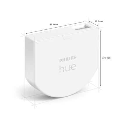 НАБІР 2x Модуль настінного вимикача Philips Hue SWITCH