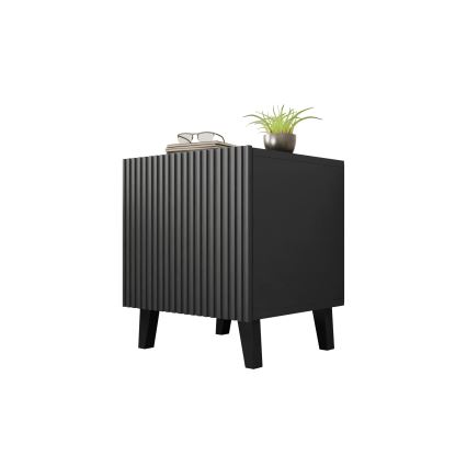НАБІР 2x Приліжкова тумбочка VAMOS 52x45 см антрацит